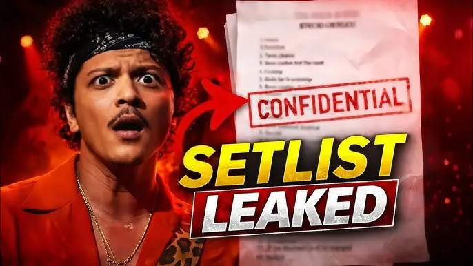 Bruno Mars Setlist Trends Highlight Fan Favorites During Recent Performances