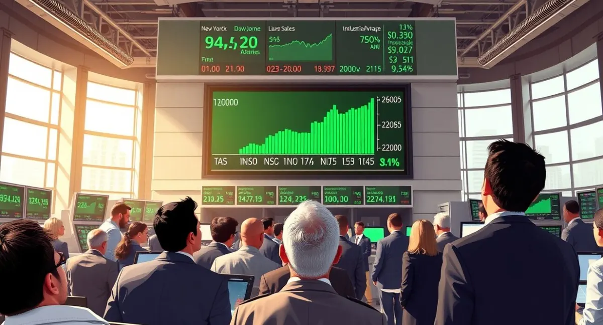 Dow Jones Surges as Investors React to Improved Global Outlook