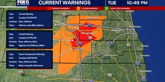 Tornado Watch Issued Across Parts of Wisconsin Amid Severe Weather Threat