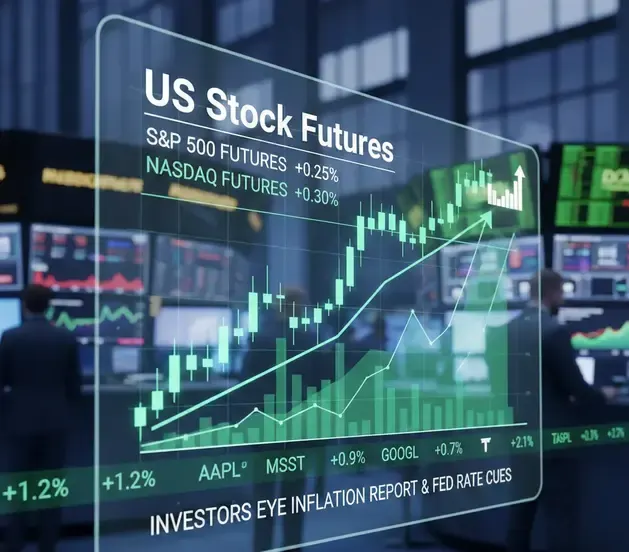 U.S. Stock Market Edges Higher as Investors Watch Inflation and Interest Rate Signals